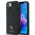 Guess PU 4G Small Metal Logo Apple iPhone 17e / iPhone 16e MagSafe hátlap tok, sötétszürke