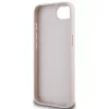 Guess PU 4G Metal Logo Apple iPhone 17e / iPhone 16e hátlap tok, rózsaszín