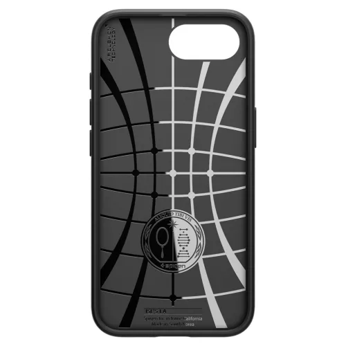 Spigen Liquid Air Apple iPhone 17e / iPhone 16e hátlap tok, matt fekete