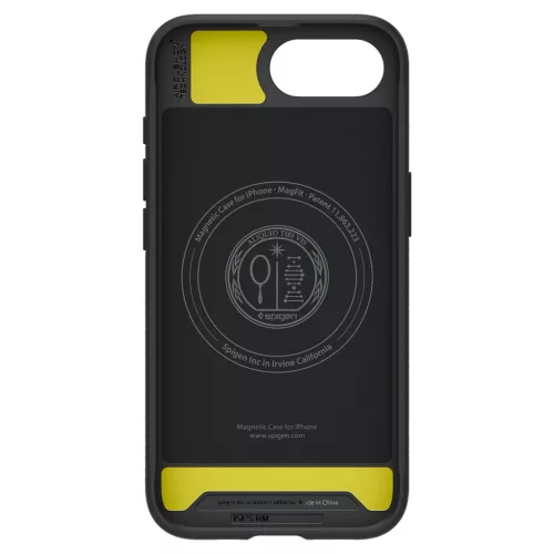 Spigen Rugged Armor MagFit Apple iPhone 17e / iPhone 16e tok, MagSafe, matt fekete
