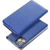 Magnet Apple iPhone 17e / iPhone 16e mágneses flip tok, kék