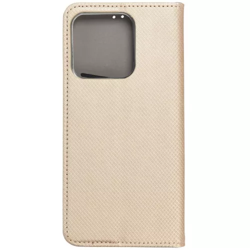 Magnet Apple iPhone 17e / iPhone 16e mágneses flip tok, arany
