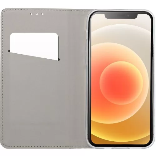 Magnet Apple iPhone 17e / iPhone 16e mágneses flip tok, arany