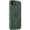 Tactical MagForce Hyperstealth Apple iPhone 17e / iPhone 16e MagSafe tok, áttetsző/sötétszöld