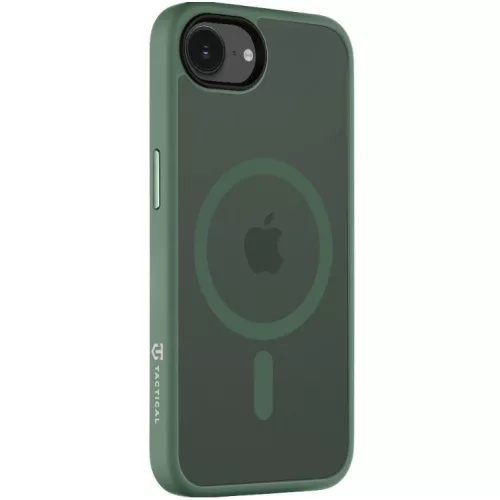 Tactical MagForce Hyperstealth Apple iPhone 17e / iPhone 16e MagSafe tok, áttetsző/sötétszöld
