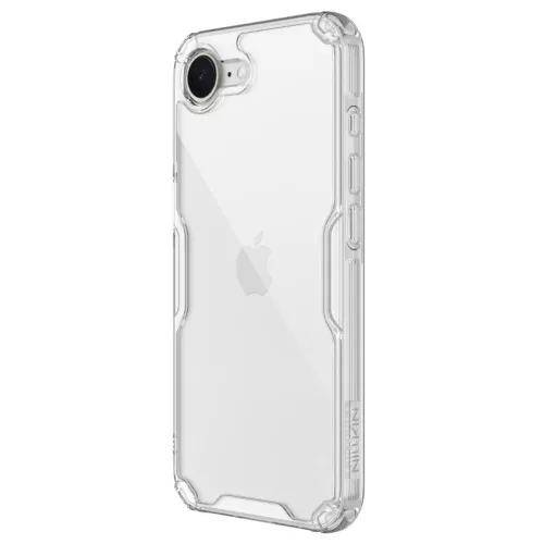 Nillkin Nature Pro Apple iPhone 17e / iPhone 16e szilikon tok, átlátszó