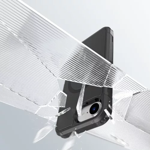 4smarts Defend Apple iPhone 17e / iPhone 16e MagSafe hátlap tok, fekete