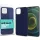 Xprotector Soft Touch Slim Apple iPhone 17e / iPhone 16e szilikon tok, sötétkék