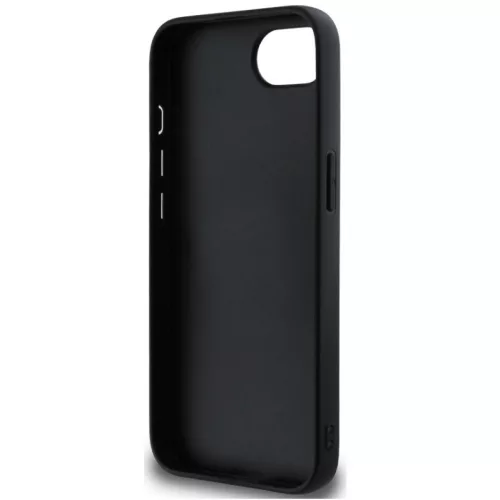 Guess PU Grained 4G Metal Logo Apple iPhone 17e / iPhone 16e hátlap tok, fekete