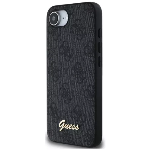 Guess 4G Apple iPhone 17e / iPhone 16e MagSafe hátlap tok, sötétszürke
