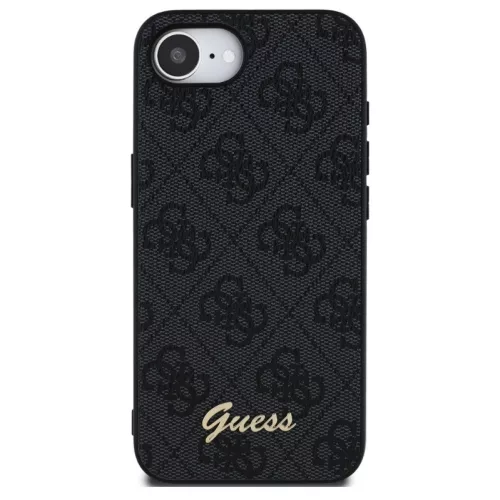 Guess 4G Apple iPhone 17e / iPhone 16e MagSafe hátlap tok, sötétszürke