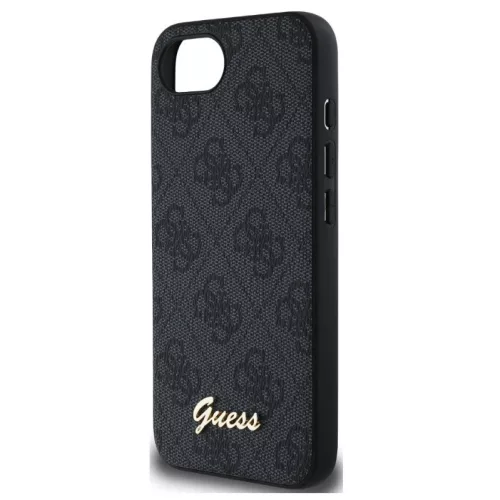 Guess 4G Apple iPhone 17e / iPhone 16e MagSafe hátlap tok, sötétszürke