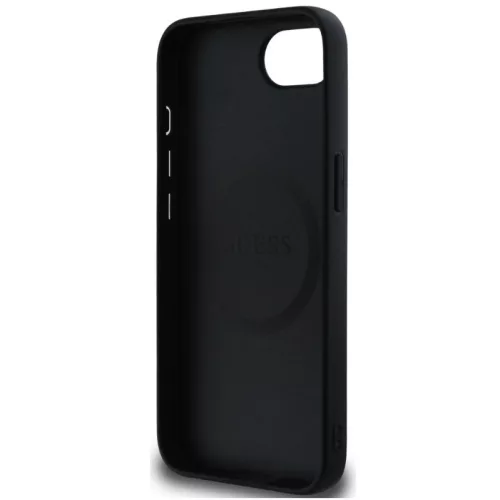 Guess 4G Apple iPhone 17e / iPhone 16e MagSafe hátlap tok, sötétszürke