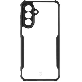   Tactical Quantum Stealth Samsung Galaxy A36 hátlap tok, átlátszó/fekete