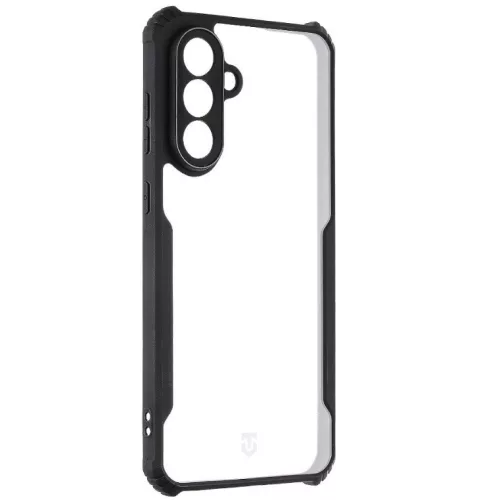 Tactical Quantum Stealth Samsung Galaxy A36 hátlap tok, átlátszó/fekete