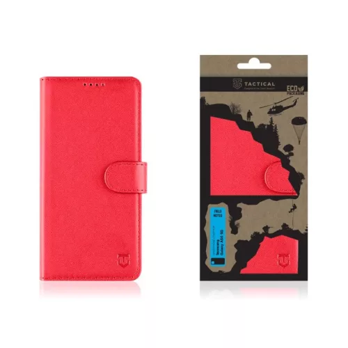 Tactical Field Notes Samsung Galaxy A36 flip tok, piros