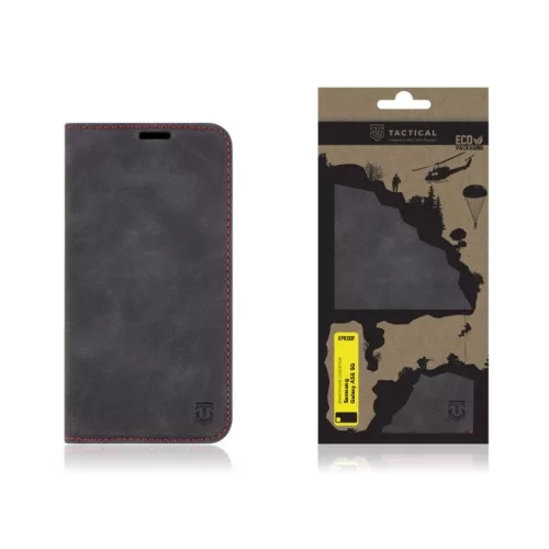 Tactical Xproof Samsung Galaxy A36 flip/oldalra nyíló tok, fekete