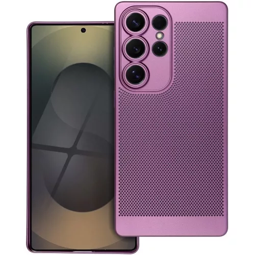Breezy Samsung Galaxy A56, műanyag tok, lila