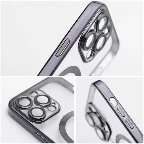 Electro Mag Samsung Galaxy A56 MagSafe kompatibilis hátlap tok, fekete