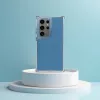 Matrix Samsung Galaxy A56 hátlap tok kameravédő peremmel, kék (matt)