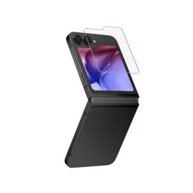   Uniq Optix Clear Samsung Galaxy Z Flip 6 / Flip 7 FE tempered glass kijelzővédő fólia, átlátszó
