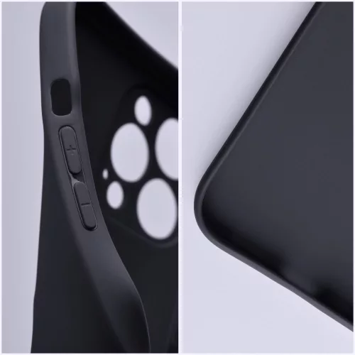 Forcell Soft szilikon hátlap tok Samsung Galaxy A56, fekete