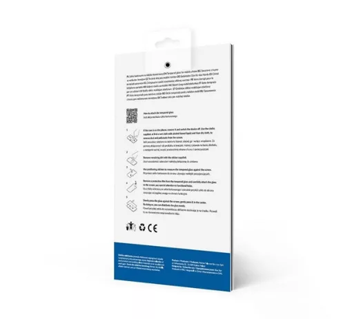 Blue Star Samsung Galaxy A36 tempered glass kijelzővédő üvegfólia, fekete