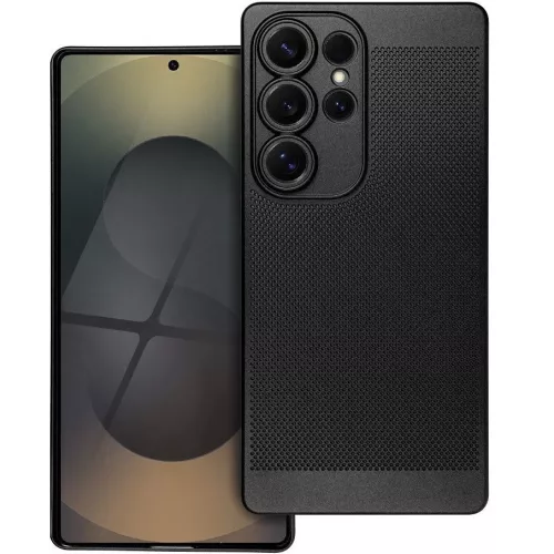 Breezy Samsung Galaxy A36, műanyag tok, fekete
