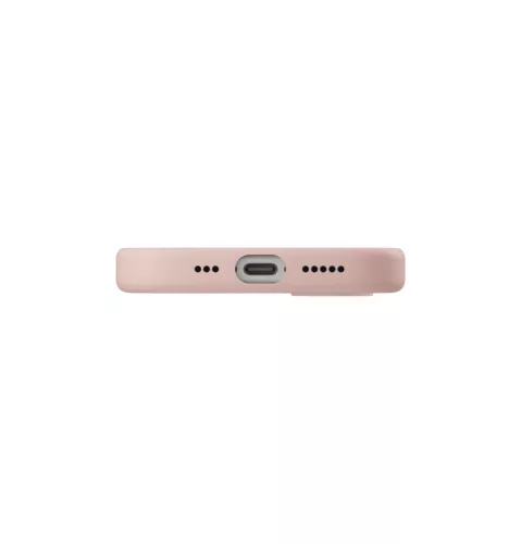Uniq Lino Apple iPhone 17e / iPhone 16e Magsafe szilikon tok, rózsaszín