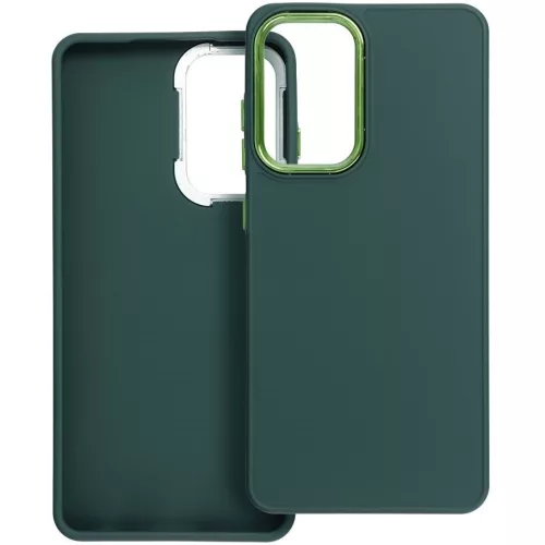 Frame Samsung Galaxy A36 közepesen ütésálló tok kameravédő kerettel, zöld