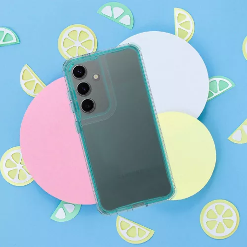Matrix Samsung Galaxy A36 hátlap tok kameravédő peremmel, menta