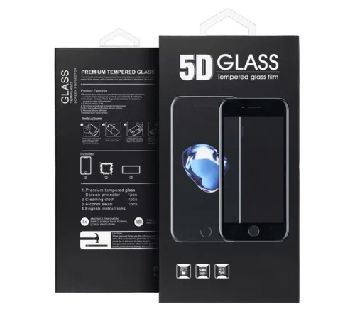 Samsung Galaxy A26 5D Full Glue tempered glass kijelzővédő üvegfólia, fekete