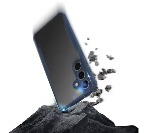Samsung Galaxy A26 ütésálló tok erősített peremmel, kék