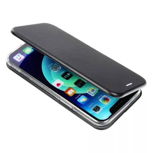 Forcell Elegance oldalra nyíló hátlap tok Samsung Galaxy A26, fekete