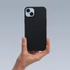 Matt szilikon Samsung Galaxy A26 tok, fekete