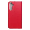 Magnet Samsung Galaxy A26 mágneses flip tok, piros