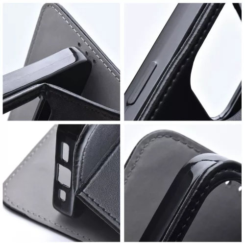 Samsung Galaxy A26 Smart Magneto flip tok, fekete