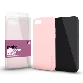   Xprotector Szilikon matte tok Samsung Galaxy A06, rózsaszín