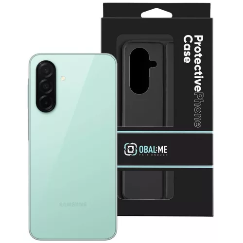 OBAL:ME SmoothTouch Samsung Galaxy A26 mágneses flip tok, fekete