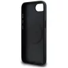 Guess Grained Triangle Apple iPhone 17e / iPhone 16e MagSafe tok, fekete