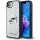 Karl Lagerfeld Fixed Glitter Ikonik Metal Pin Apple iPhone 17e / iPhone 16e hátlap tok, ezüst