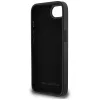 Karl Lagerfeld Fixed Glitter Ikonik Metal Pin Apple iPhone 17e / iPhone 16e hátlap tok, fekete