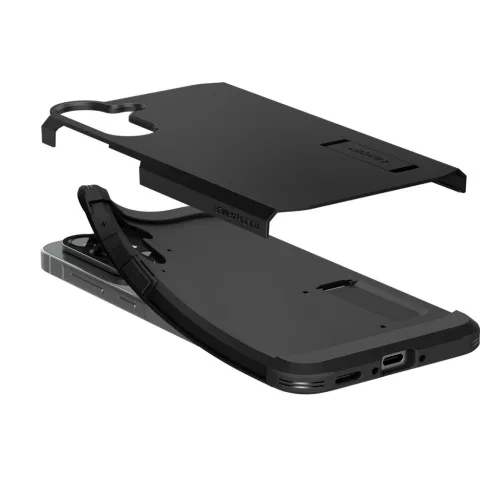 Spigen Tough Armor Samsung Galaxy A56 hátlap tok, fekete