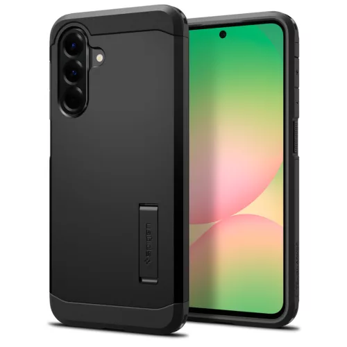 Spigen Tough Armor Samsung Galaxy A56 hátlap tok, fekete