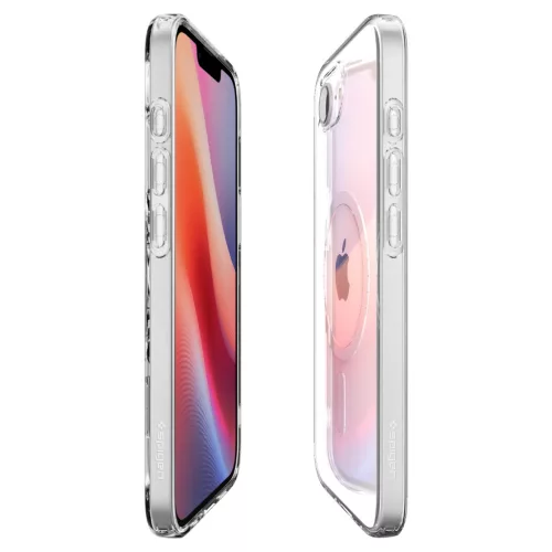 Spigen Liquid Crystal MagFit Apple iPhone 17e / iPhone 16e tok, MagSafe, Crystal Clear, átlátszó
