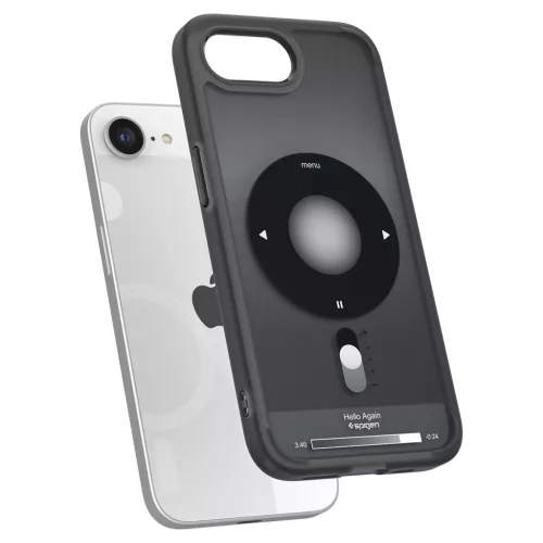 Spigen Ultra Hybrid MagFit Apple iPhone 17e / iPhone 16e tok, MagSafe, Classic, fekete