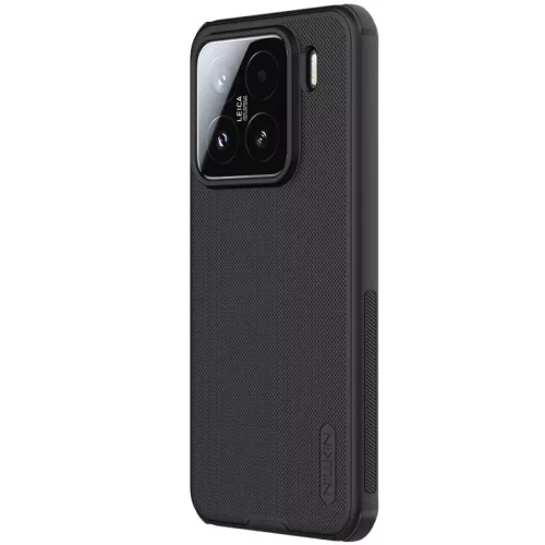 Nillkin Super Frosted PRO Magnetic Xiaomi 15 mágneses műanyag hátlap tok, fekete