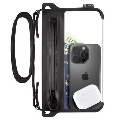 Tactical Splash Pouch 2.0 Asphalt univerzális vízálló telefontok, sötétszürke