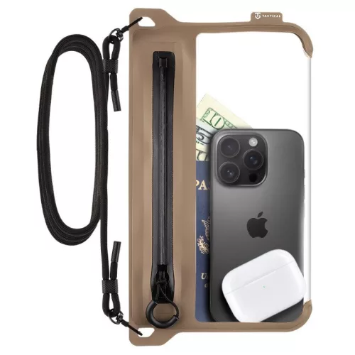 Tactical Splash Pouch 2.0 Dark Earth univerzális vízálló telefontok, barna