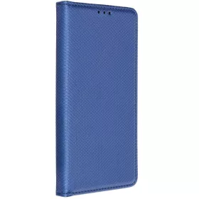 Magnet Motorola G55 5G mágneses flip tok, kék